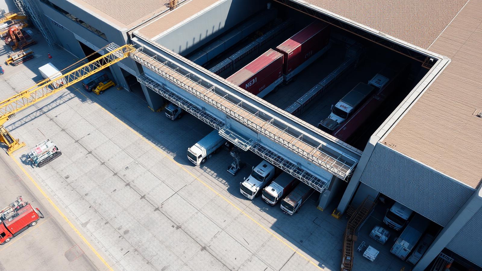 HUSMA Parts headquarters — industrial parts warehouse and logistics